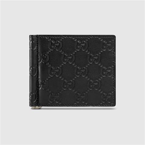 replica gucci money clip wallet|Gucci signature money clip wallet.